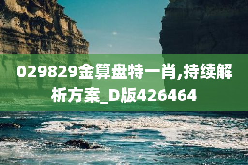 029829金算盘特一肖,持续解析方案_D版426464