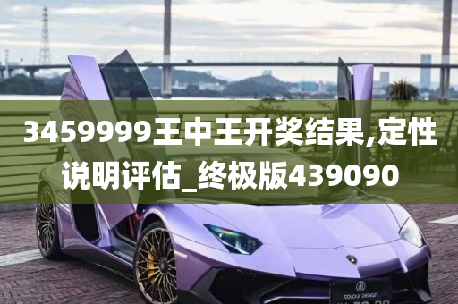 3459999王中王开奖结果,定性说明评估_终极版439090