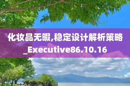 化妆品无暇,稳定设计解析策略_Executive86.10.16