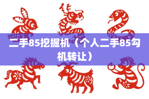 二手85挖掘机（个人二手85勾机转让）