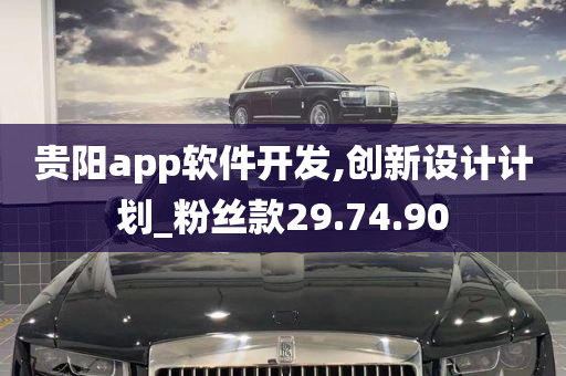 贵阳app软件开发,创新设计计划_粉丝款29.74.90