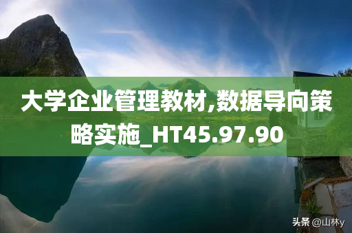 大学企业管理教材,数据导向策略实施_HT45.97.90