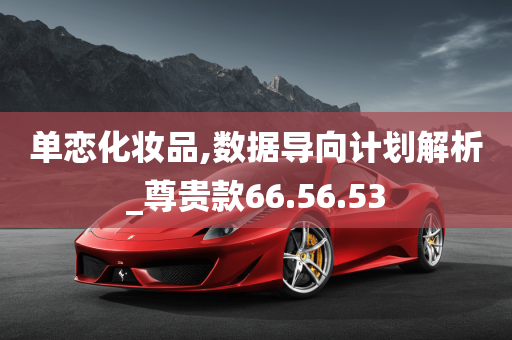 单恋化妆品,数据导向计划解析_尊贵款66.56.53