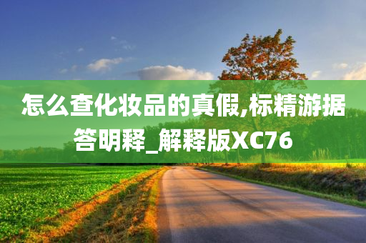 怎么查化妆品的真假,标精游据答明释_解释版XC76