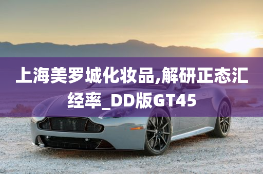 上海美罗城化妆品,解研正态汇经率_DD版GT45