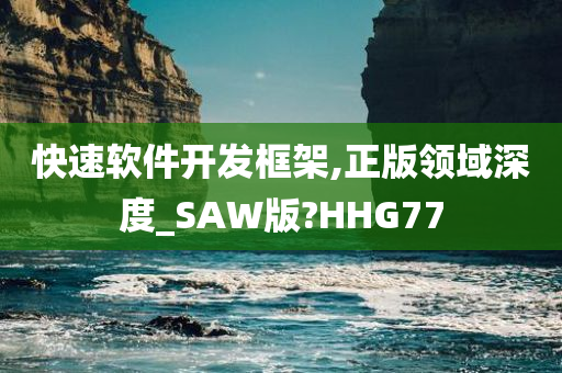 快速软件开发框架,正版领域深度_SAW版?HHG77