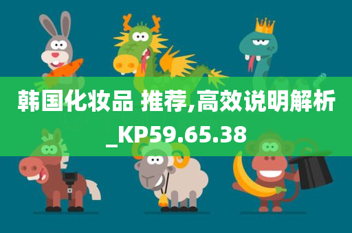 韩国化妆品 推荐,高效说明解析_KP59.65.38