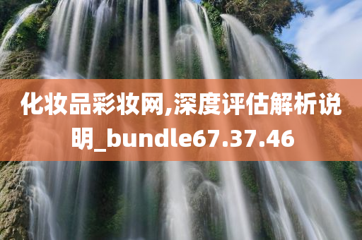 化妆品彩妆网,深度评估解析说明_bundle67.37.46