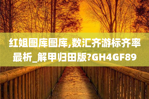 红姐图库图库,数汇齐游标齐率最析_解甲归田版?GH4GF89