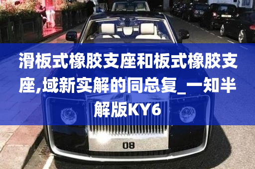 滑板式橡胶支座和板式橡胶支座,域新实解的同总复_一知半解版KY6