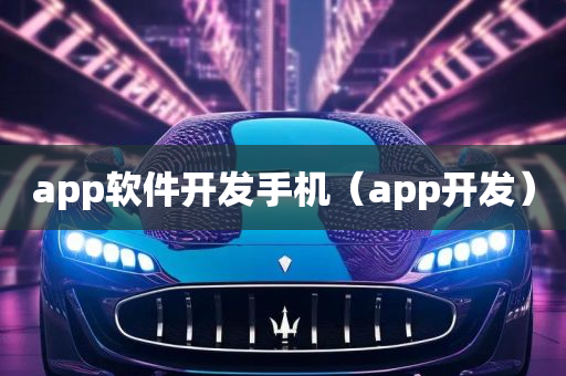 app软件开发手机（app开发）