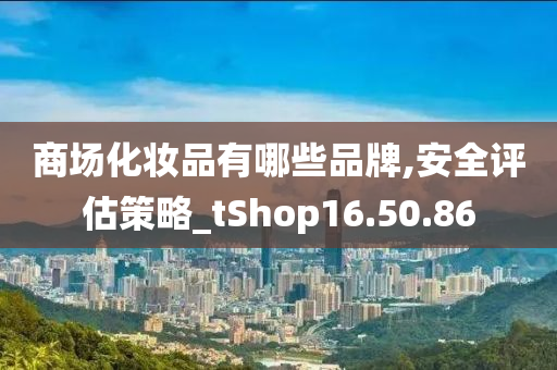 商场化妆品有哪些品牌,安全评估策略_tShop16.50.86