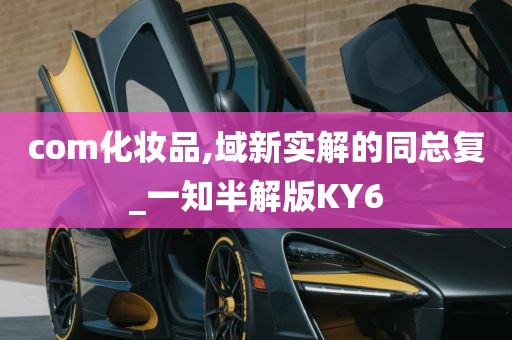 com化妆品,域新实解的同总复_一知半解版KY6