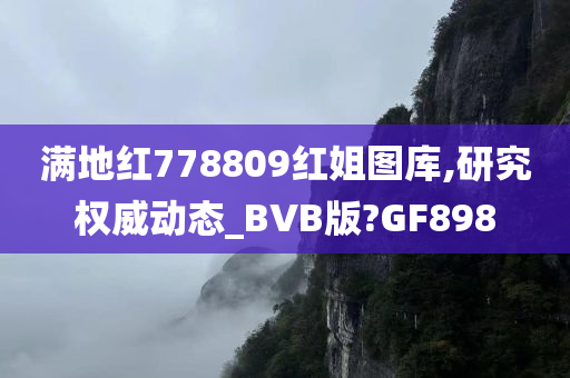 满地红778809红姐图库,研究权威动态_BVB版?GF898