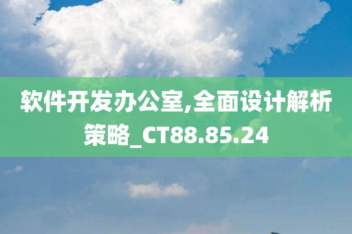 软件开发办公室,全面设计解析策略_CT88.85.24