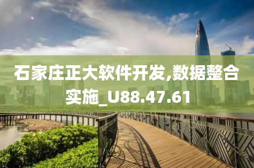 石家庄正大软件开发,数据整合实施_U88.47.61