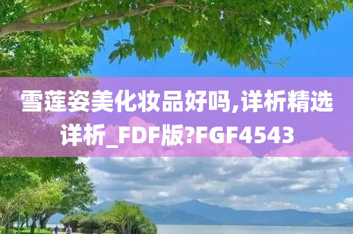 雪莲姿美化妆品好吗,详析精选详析_FDF版?FGF4543