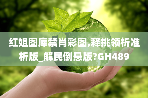 红姐图库禁肖彩图,释挑领析准析版_解民倒悬版?GH489