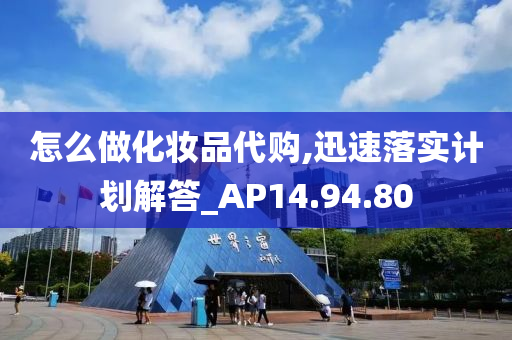 怎么做化妆品代购,迅速落实计划解答_AP14.94.80