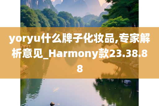 yoryu什么牌子化妆品,专家解析意见_Harmony款23.38.88