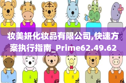 妆美妍化妆品有限公司,快速方案执行指南_Prime62.49.62