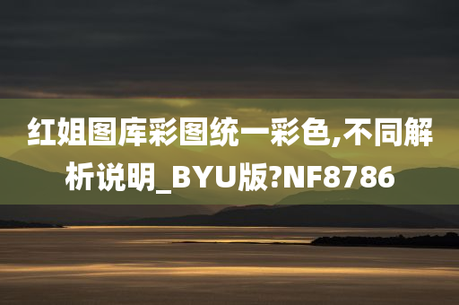 红姐图库彩图统一彩色,不同解析说明_BYU版?NF8786