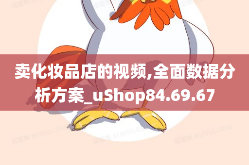 卖化妆品店的视频,全面数据分析方案_uShop84.69.67