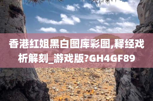 香港红姐黑白图库彩图,释经戏析解刻_游戏版?GH4GF89