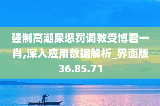 强制高潮尿惩罚调教受博君一肖,深入应用数据解析_界面版36.85.71