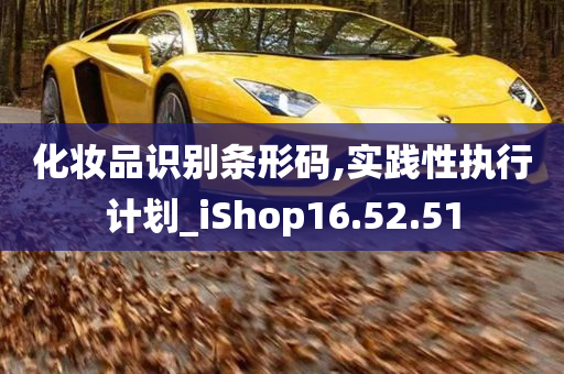 化妆品识别条形码,实践性执行计划_iShop16.52.51