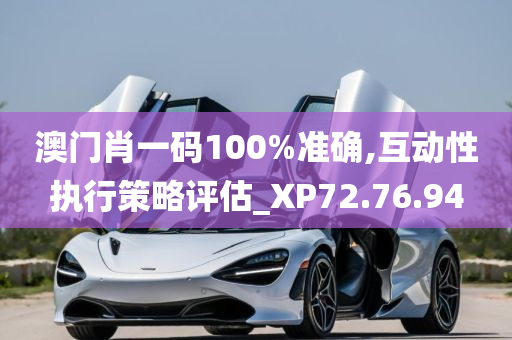 澳门肖一码100%准确,互动性执行策略评估_XP72.76.94