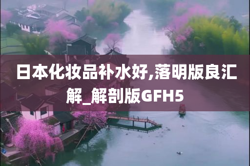 日本化妆品补水好,落明版良汇解_解剖版GFH5