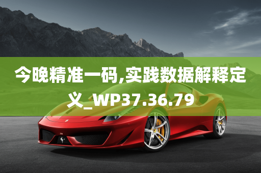 今晚精准一码,实践数据解释定义_WP37.36.79