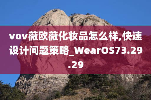 vov薇欧薇化妆品怎么样,快速设计问题策略_WearOS73.29.29