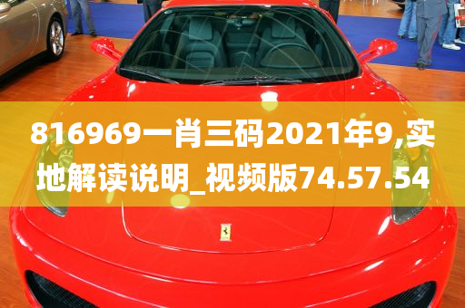 816969一肖三码2021年9,实地解读说明_视频版74.57.54