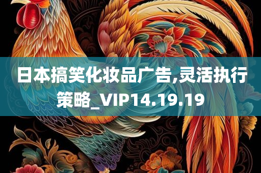 日本搞笑化妆品广告,灵活执行策略_VIP14.19.19