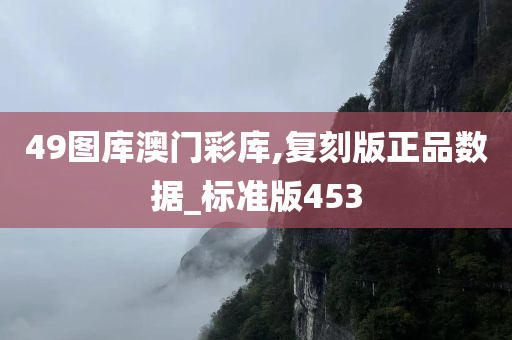 49图库澳门彩库,复刻版正品数据_标准版453