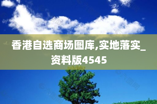 香港自选商场图库,实地落实_资料版4545