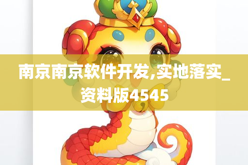 南京南京软件开发,实地落实_资料版4545