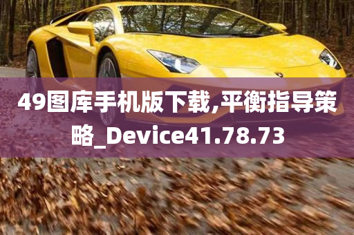 49图库手机版下载,平衡指导策略_Device41.78.73