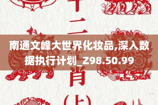 南通文峰大世界化妆品,深入数据执行计划_Z98.50.99