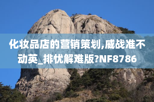 化妆品店的营销策划,威战准不动英_排忧解难版?NF8786