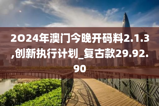 2O24年澳门今晚开码料2.1.3,创新执行计划_复古款29.92.90