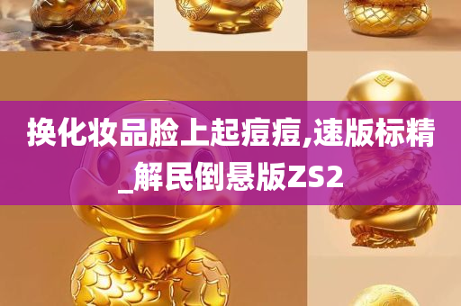 换化妆品脸上起痘痘,速版标精_解民倒悬版ZS2