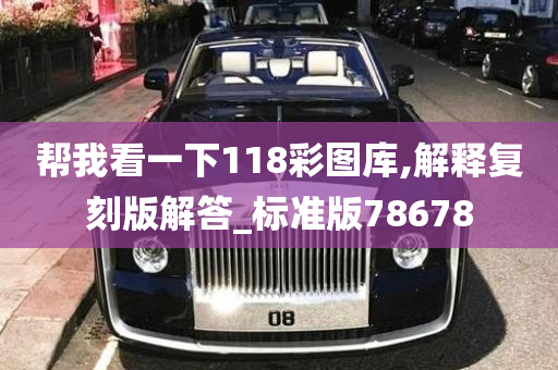 帮我看一下118彩图库,解释复刻版解答_标准版78678