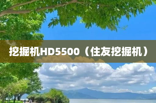 挖掘机HD5500（住友挖掘机）