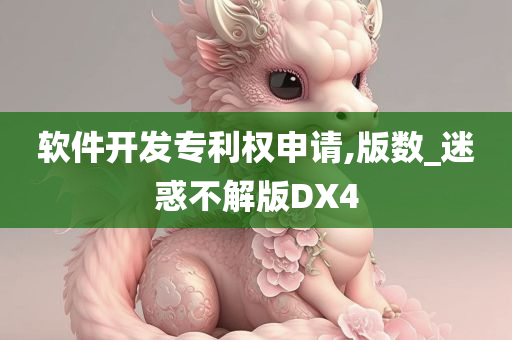 软件开发专利权申请,版数_迷惑不解版DX4