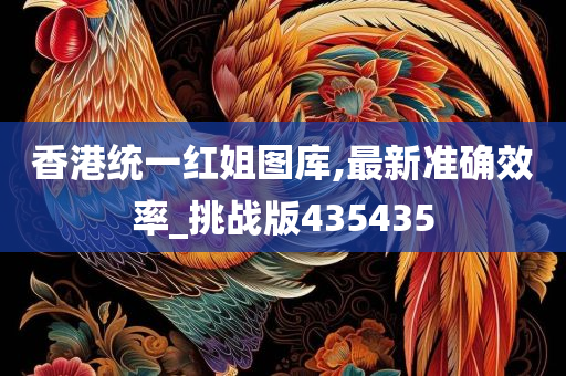 香港统一红姐图库,最新准确效率_挑战版435435