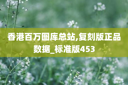 香港百万图库总站,复刻版正品数据_标准版453