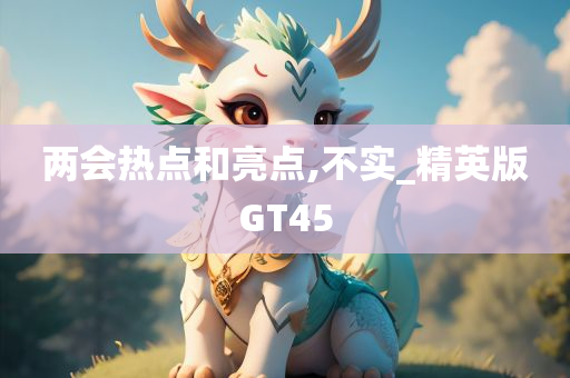 两会热点和亮点,不实_精英版GT45